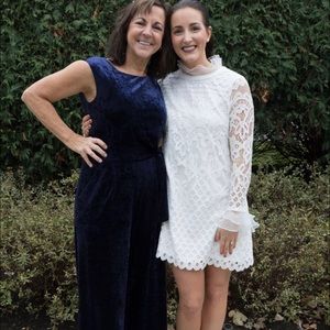 Lulu’s white lace dress. Size small.